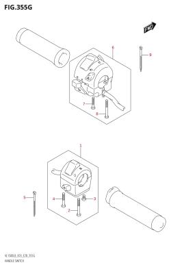 355G - HANDLE SWITCH (VL1500T:L8:E33)