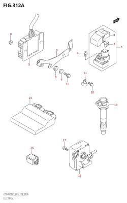 312A - ELECTRICAL (GSX-R750:L3:E03)