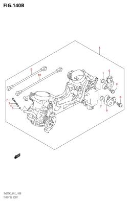 140B - THROTTLE BODY (K7)