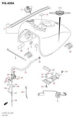 420A - FUEL TANK (VL1500T:L3:E02)