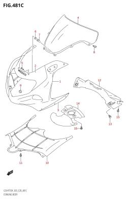 481C - COWLING BODY (K2)