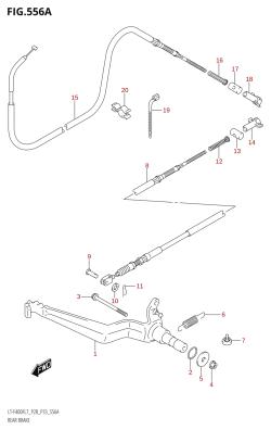 556A - REAR BRAKE