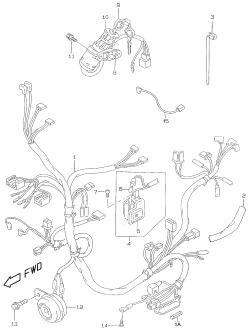 23A - WIRING HARNESS (MODEL K1)