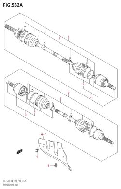 532A - FRONT DRIVE SHAFT