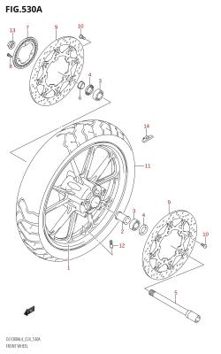 530A - FRONT WHEEL