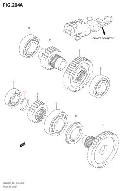 204A - COUNTER SHAFT