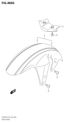 460G - FRONT FENDER (VZR1800BZ:L9:E33)