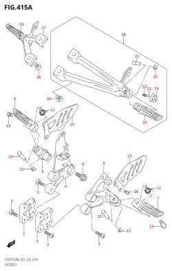415A - FOOTREST