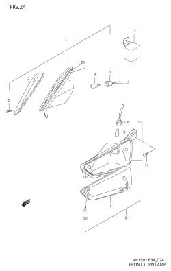 024 - FRONT TURNSIGNAL