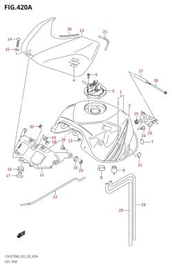 420A - FUEL TANK (K6)