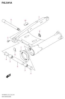 541A - REAR SWINGINGARM