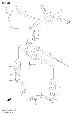 040 - FRONT BRACKET