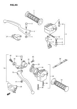 045 - HANDLE SWITCH (MODEL M /​ N /​ P /​ R E02)