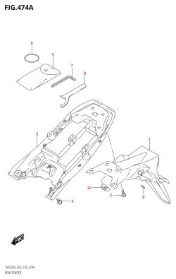 474A - REAR FENDER