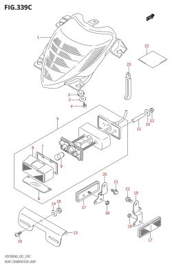 339C - REAR COMBINATION LAMP (VZR1800Z,VZR1800ZU2,VZR1800ZUF)