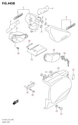 445B - FRAME COVER (VL1500B:L3:E24)