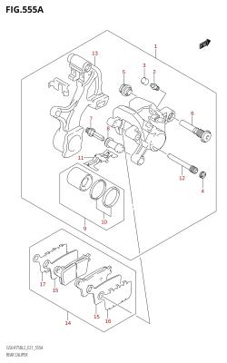 555A - REAR CALIPER