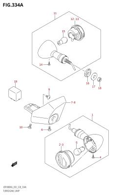 334A - TURNSIGNAL LAMP (VZR1800:(K6,K7))