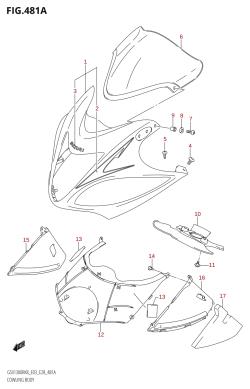 481A - COWLING BODY (K8)