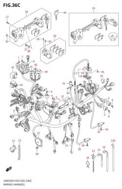 36C - WIRING HARNESS (AN650AK5)