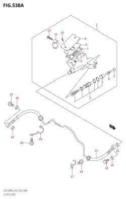 538A - CLUTCH HOSE