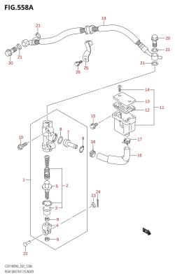 558A - REAR MASTER CYLINDER