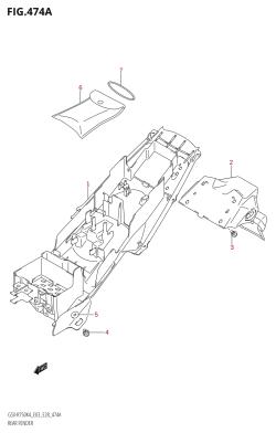 474A - REAR FENDER