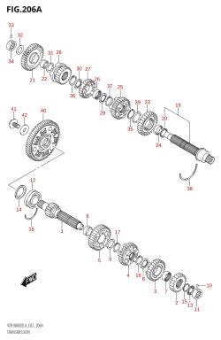 206A - TRANSMISSION (VZR1800BZ:L4:E02)