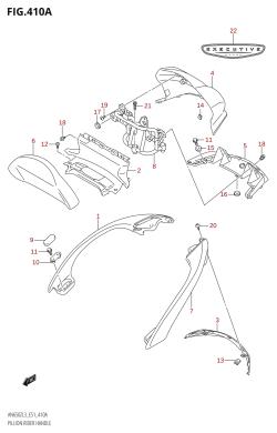 410A - PILLION RIDER HANDLE