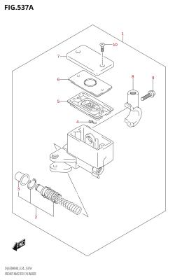 537A - FRONT MASTER CYLINDER
