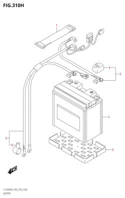 310H - BATTERY (LT-A500XPZ:L9:P28)