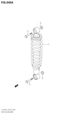 545A - REAR SHOCK ABSORBER