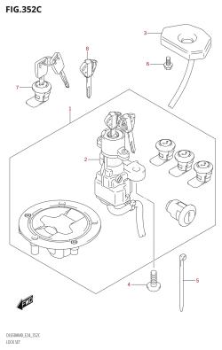 352C - LOCK SET