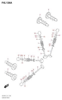 126A - CAMSHAFT /​ VALVE