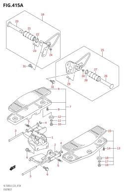 415A - FOOTREST
