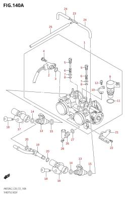140A - THROTTLE BODY (E28)