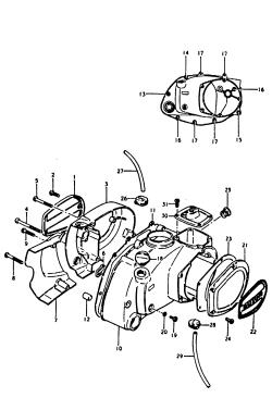 003 - CRANKCASE COVER (A100N)