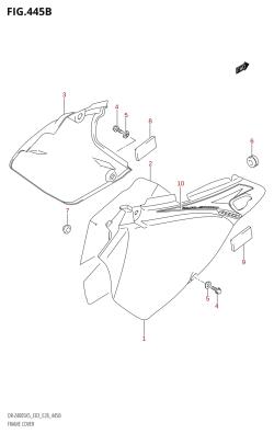 445B - FRAME COVER (K9)