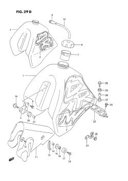 29D - FUEL TANK (MODEL N /​ P E24)