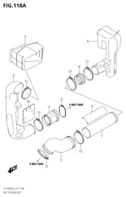 118A - BELT COOLING DUCT