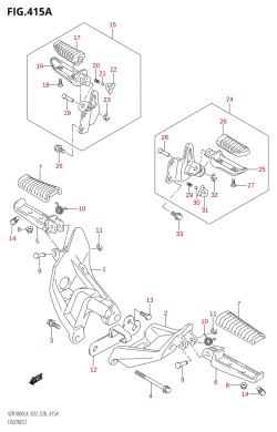 415A - FOOTREST