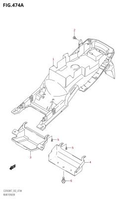 474A - REAR FENDER