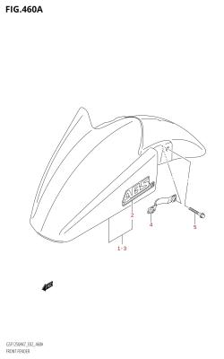 460A - FRONT FENDER (K7,K8)