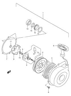 012 - RECOIL STARTER