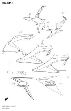 485C - SIDE COWLING (L0)