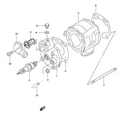 01A - CYLINDER (MODEL AY50W K3 /​ K4)