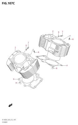 107C - CYLINDER (VL1500B:L4:E03)