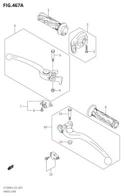 467A - HANDLE LEVER
