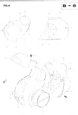 006 - CRANKCASE LH COVER