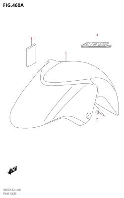 460A - FRONT FENDER